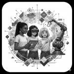 Bild KI-generiert  „Weltmädchentag"